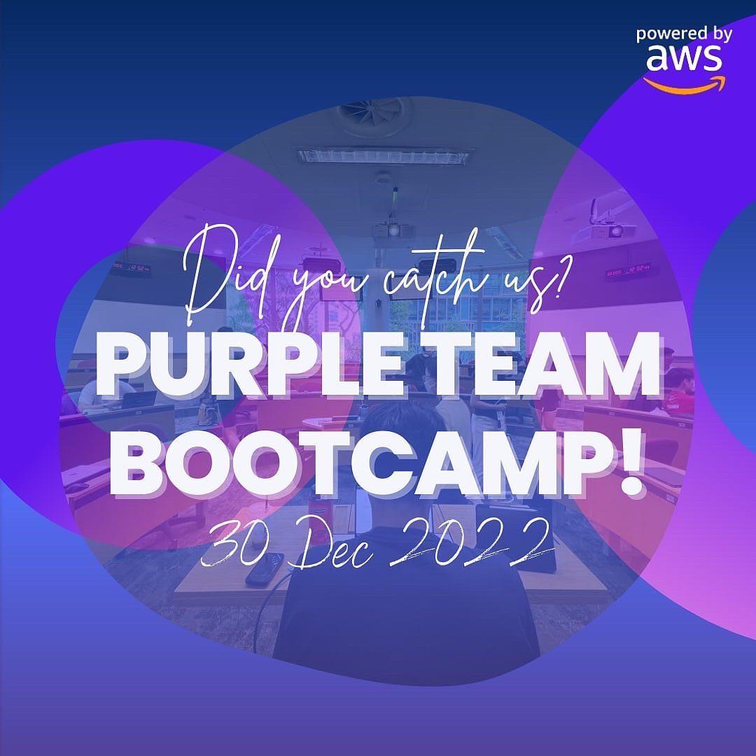 Purple Team Bootcamp 2022
